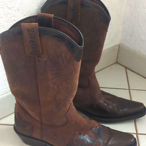 Dockers westernstiefel braun - westernstiefel,