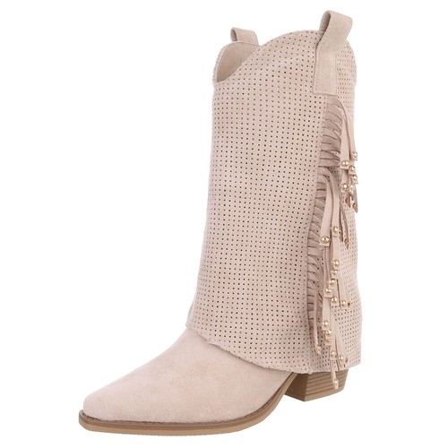 Damen cowboyboots mit fransen - damen,