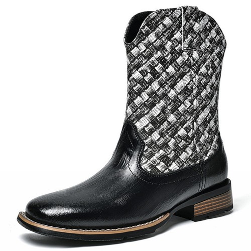 Herren cowboy stiefel - stiefel, slip
