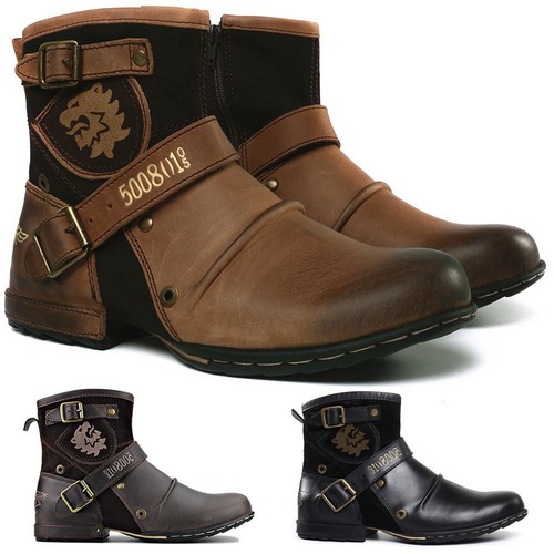 Herren stiefeletten western - stiefeletten,